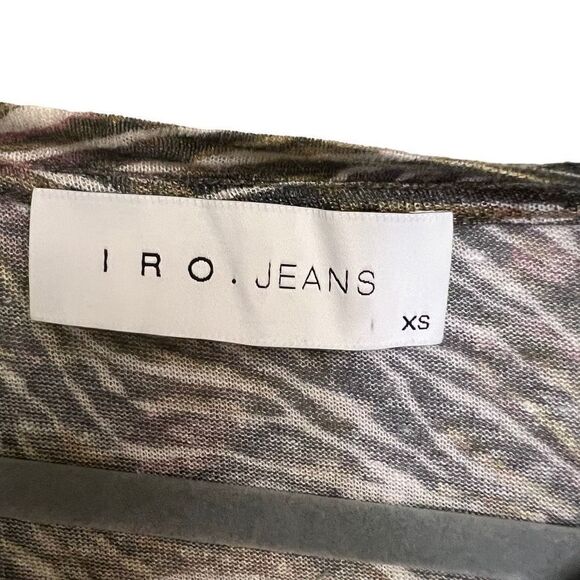 Iro jeans shay linen tee size xs - Picture 3 of 4